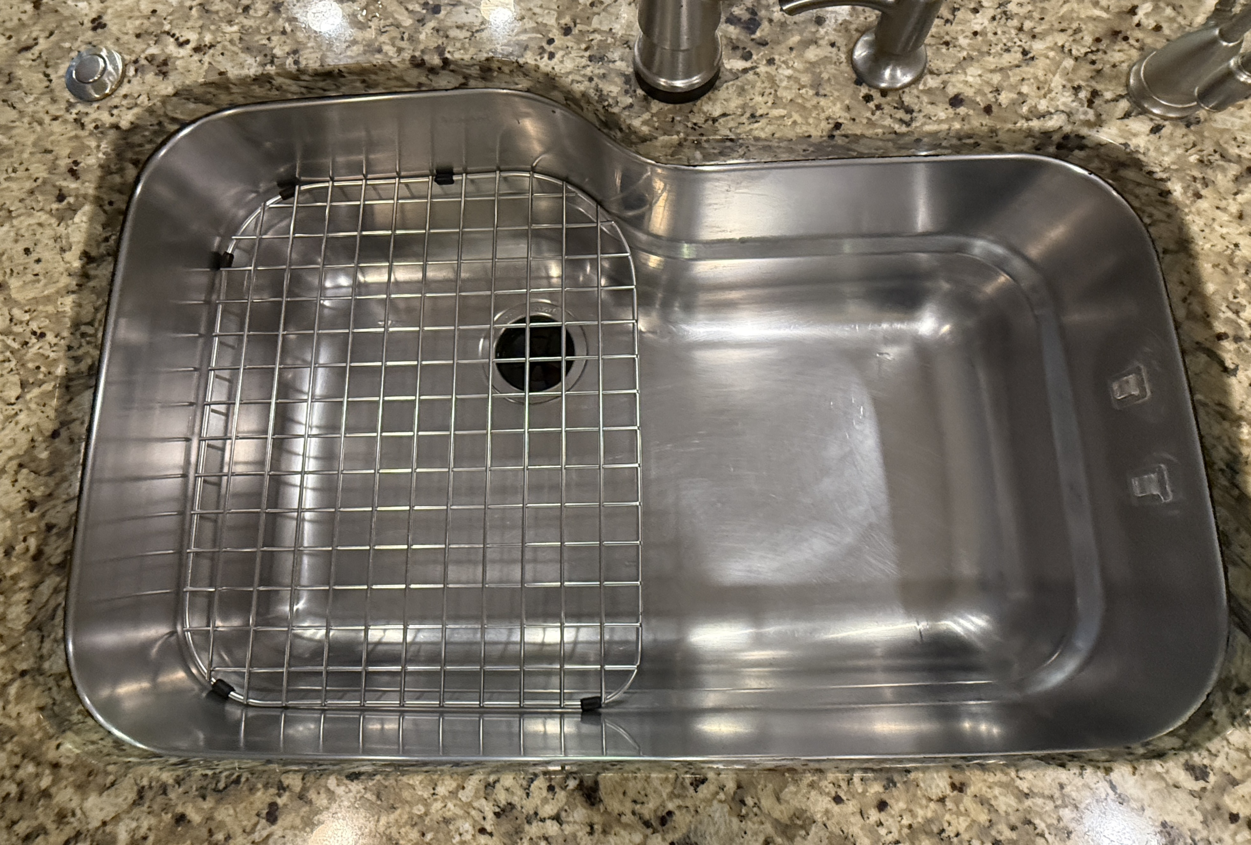 Stainless Steel Kitchen Sink Shelf Grid (Left Hand) – Compatible with Franke OC-31S-LH, Fits Orca ORX110 & ORG110