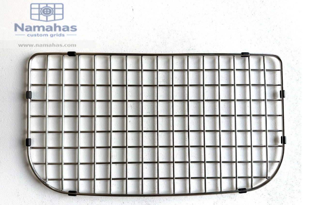Stainless Steel Kitchen Sink Shelf Grid – Compatible with Franke VN-31S, Fits VNX12037 & VNX12045
